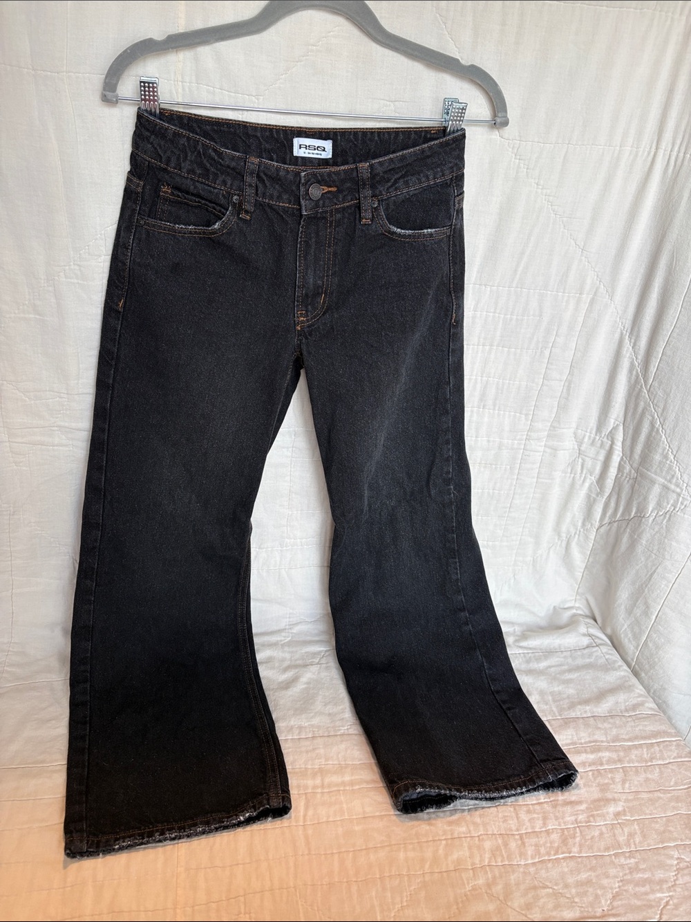 RSQ Black Girls Low Rise Wide Leg